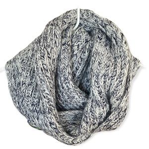 Scotch & Soda Black and White Infinity Scarf